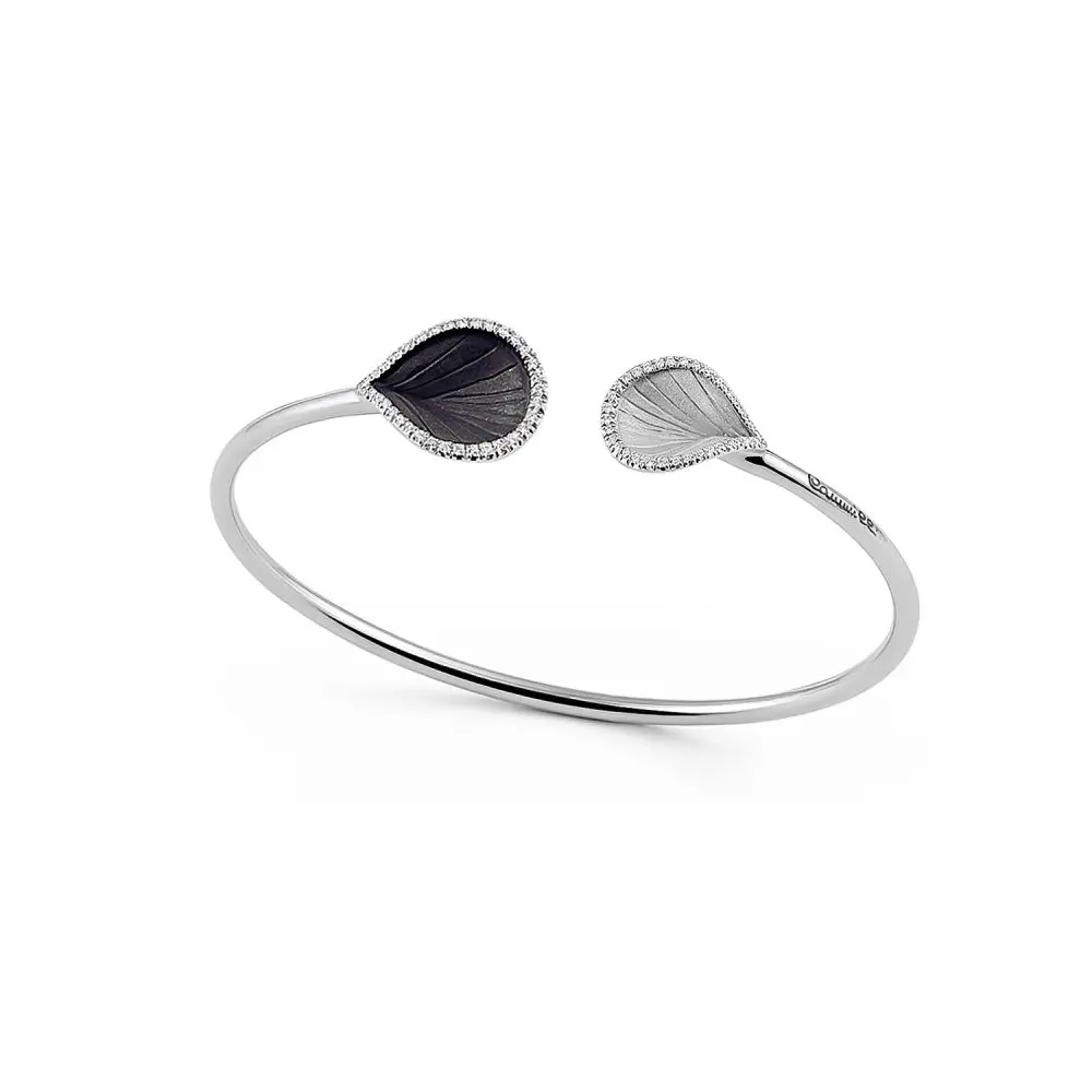 Cammilli Diamond Bangle Bracelet in 18K