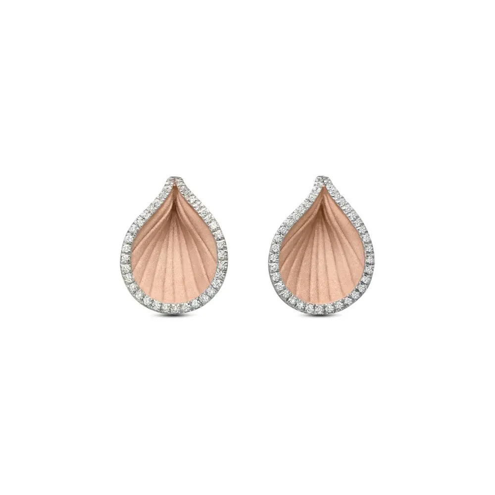 Cammilli Diamond Earrings in 18K Gold