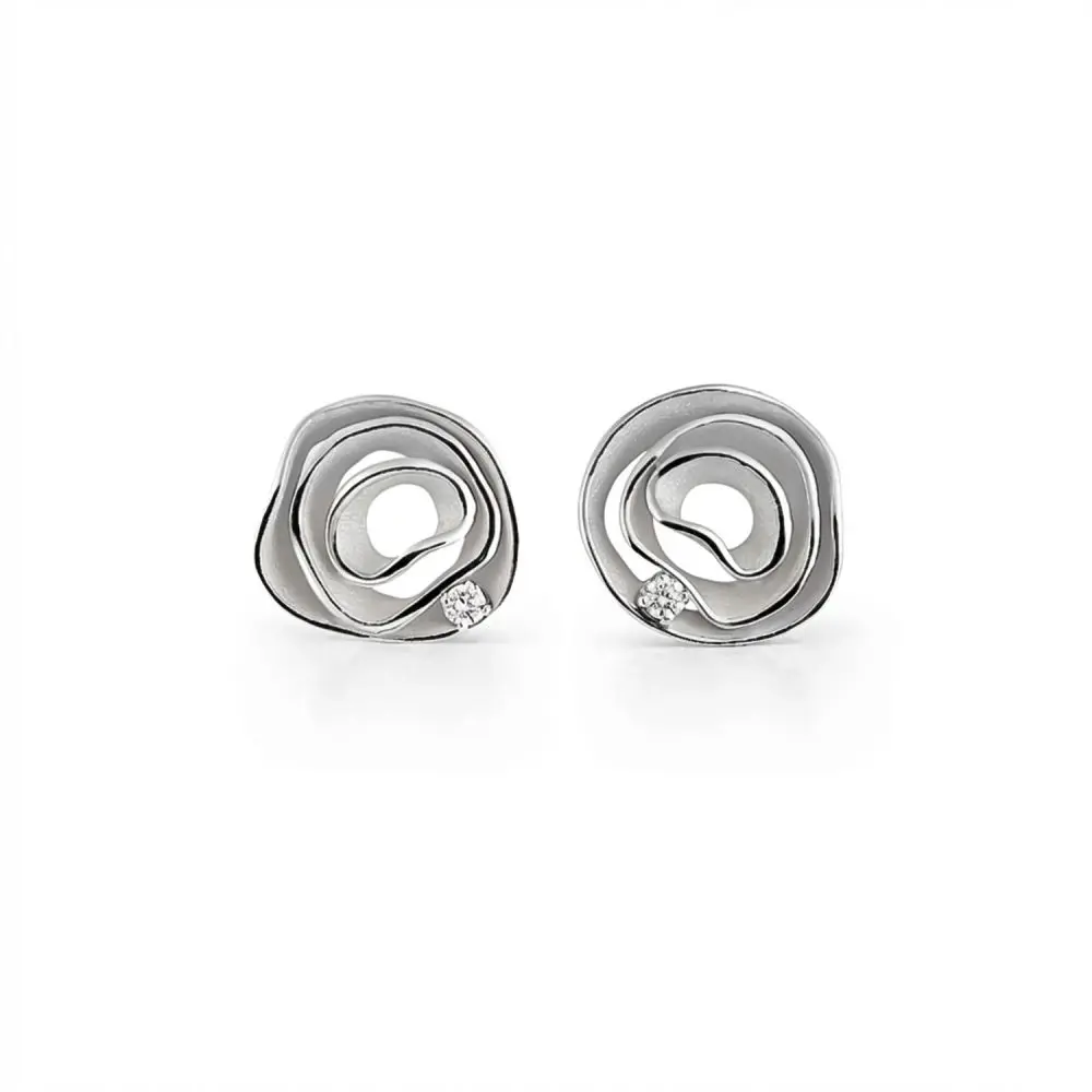 Cammilli Diamond Earrings in 18K Gold