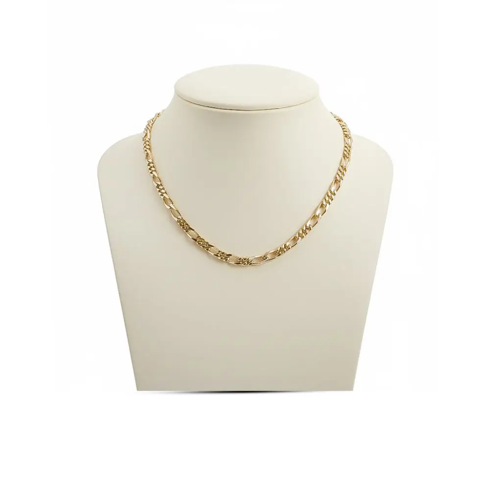 Italian Figaro Link Chain in 9K Gold