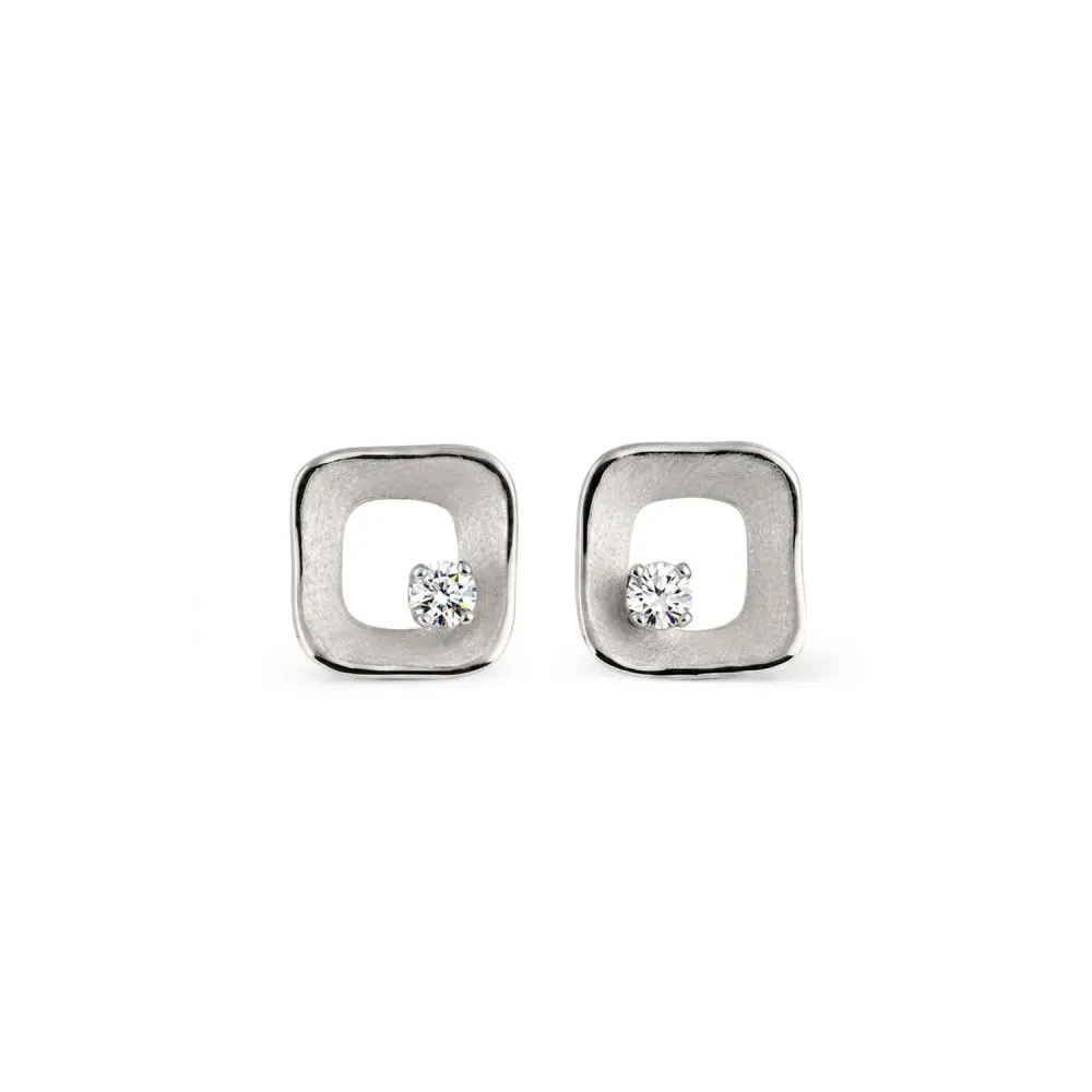 Cammilli Diamond Earrings in 18K Gold