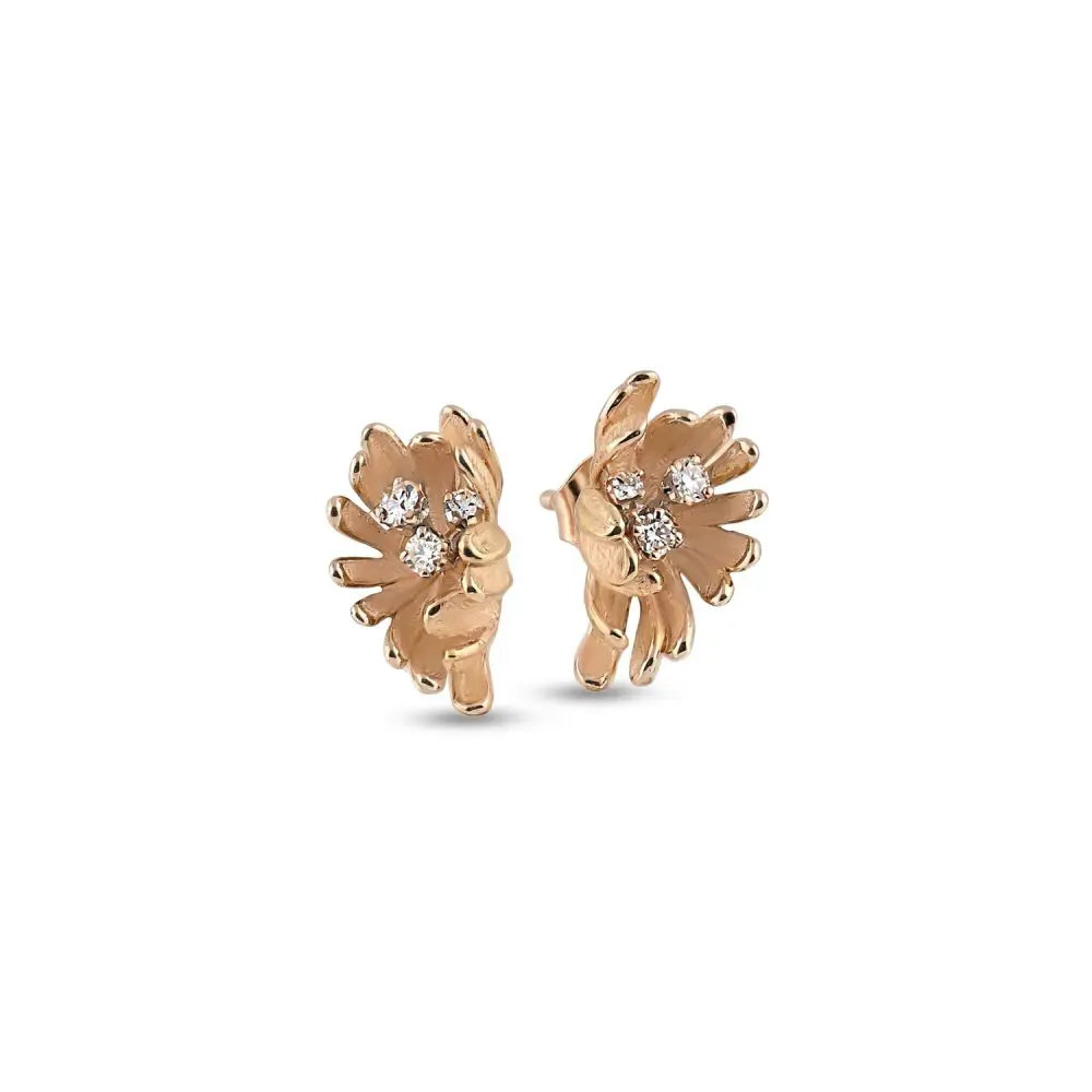 Cammilli Diamond Earrings in 18K Gold