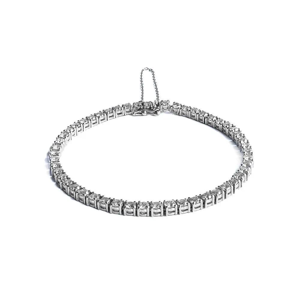 Diamond Tennis Bracelet in Platinum