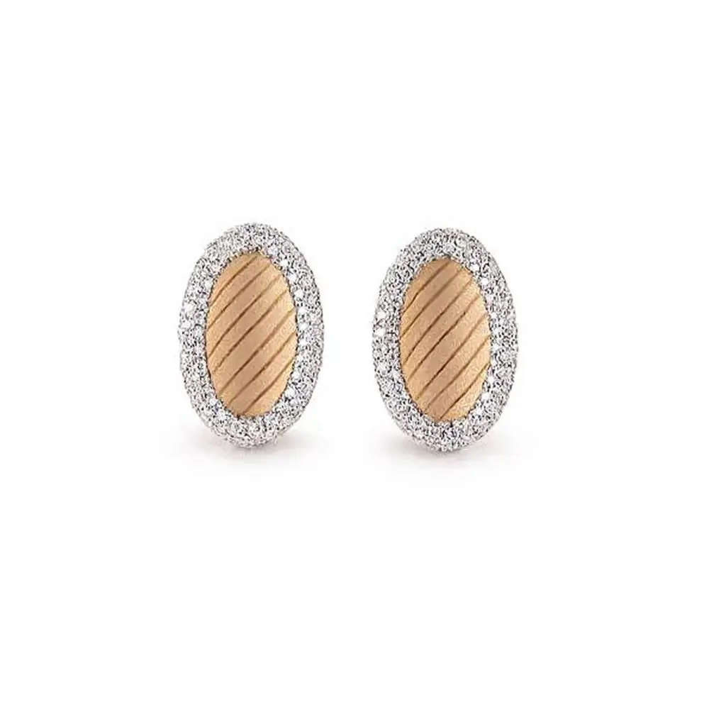 Cammilli Diamond Earrings in 18K Gold
