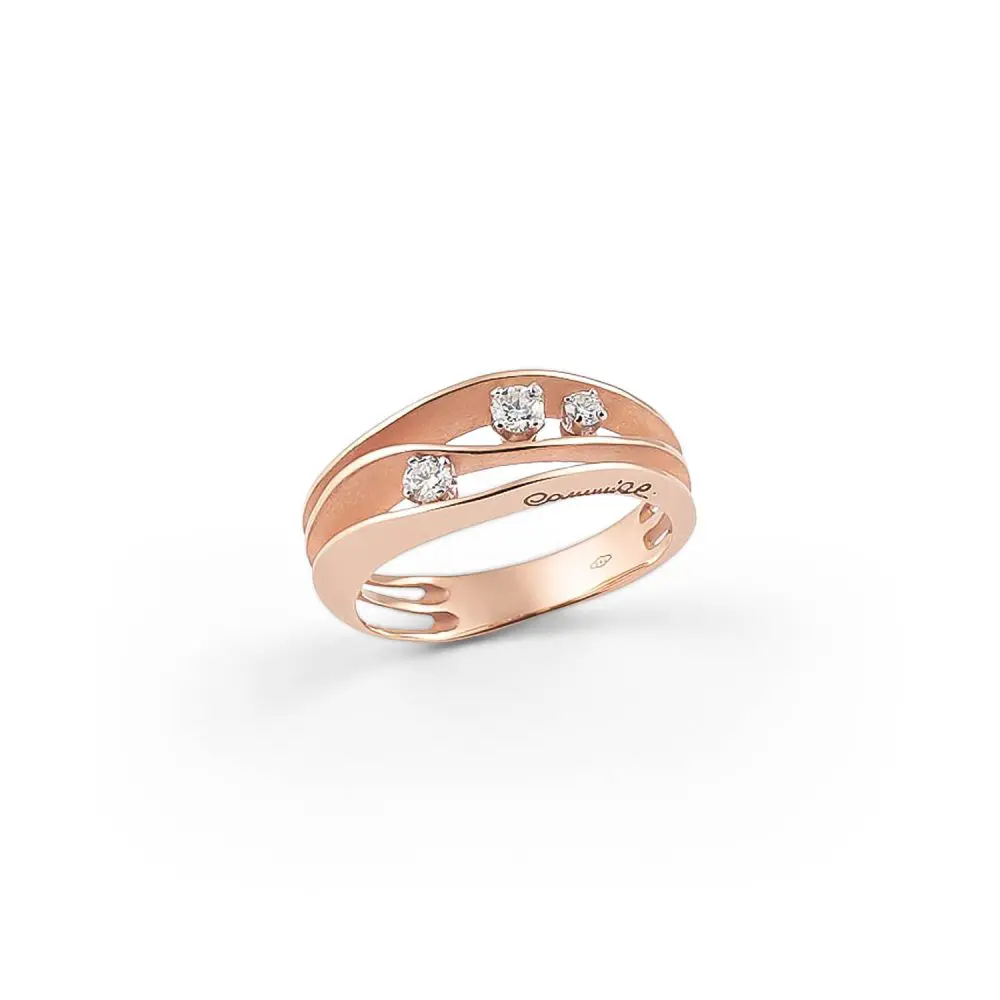Cammilli Diamond Ring in 18K Gold