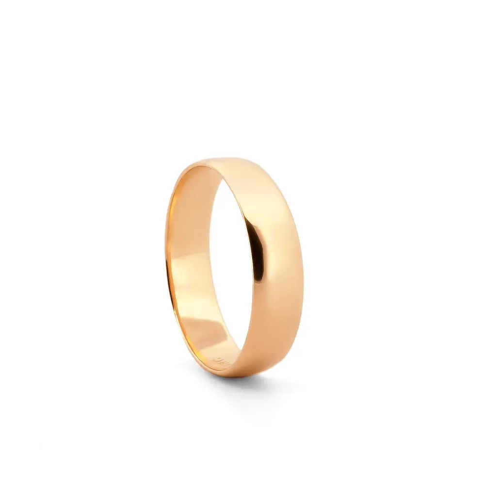 18K Yellow Gold Wide Band