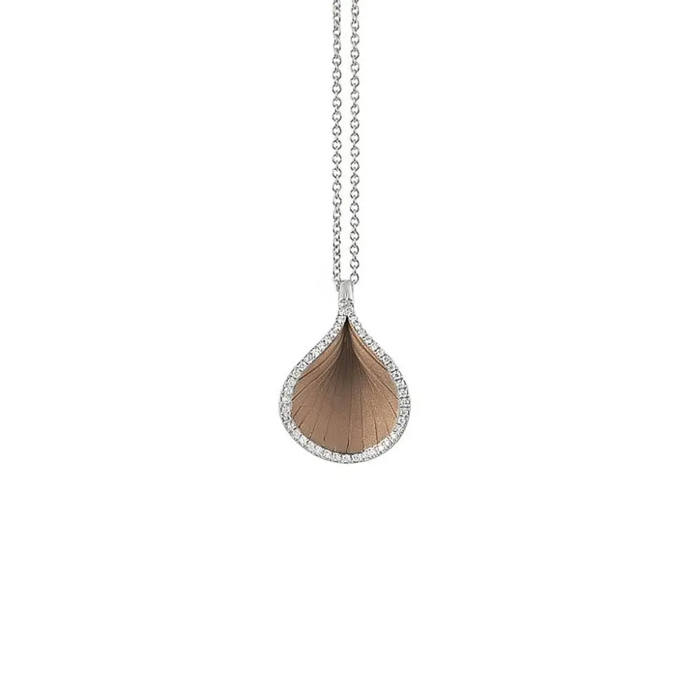Cammilli Diamond Pendant in 18K Gold