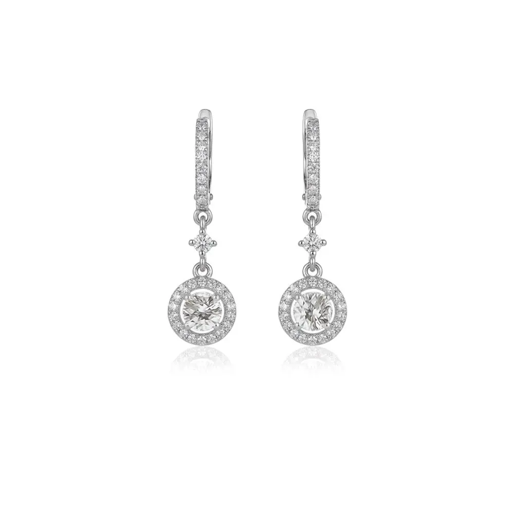 Diamond Earrings in 9K Gold