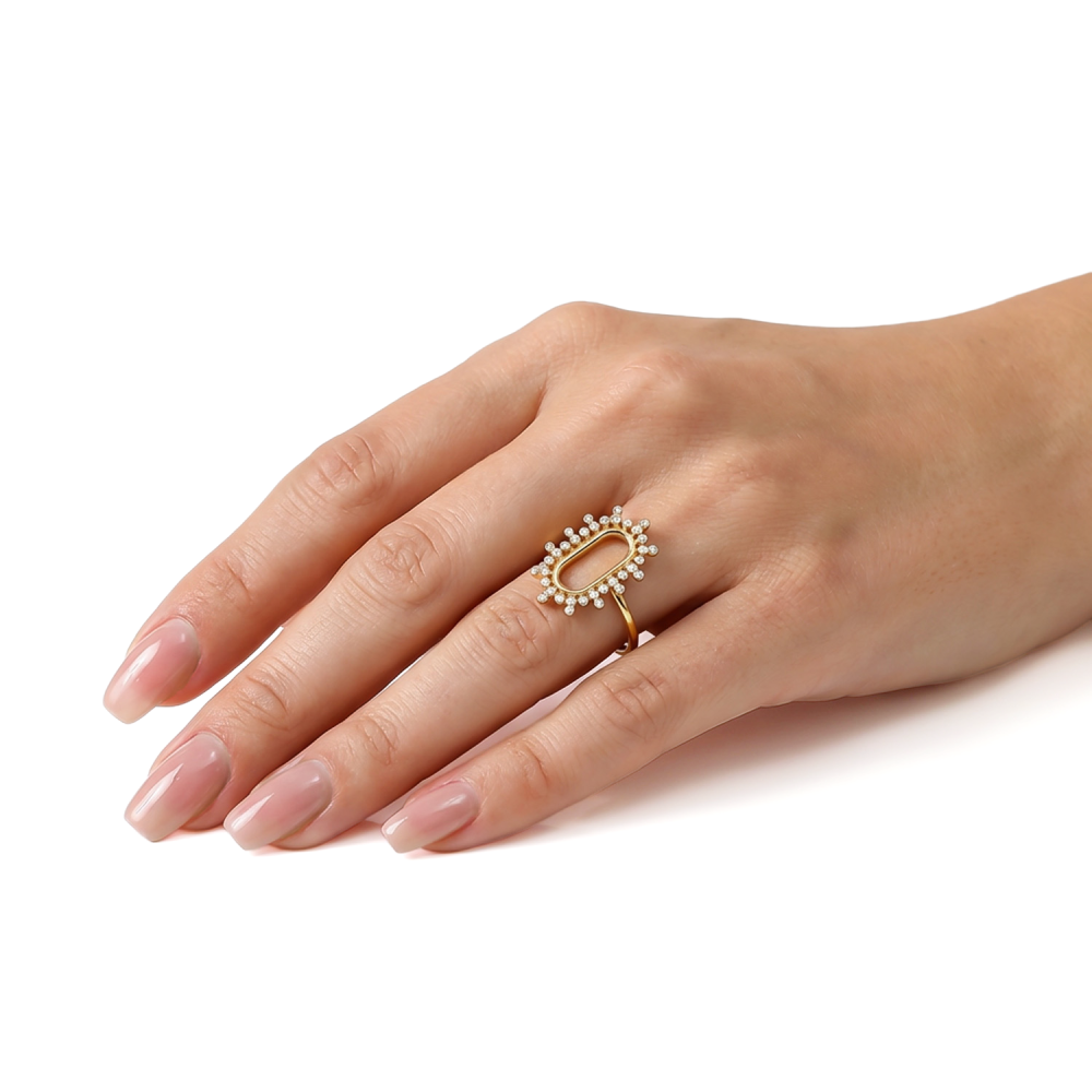 Diamond Ring in 18K Gold