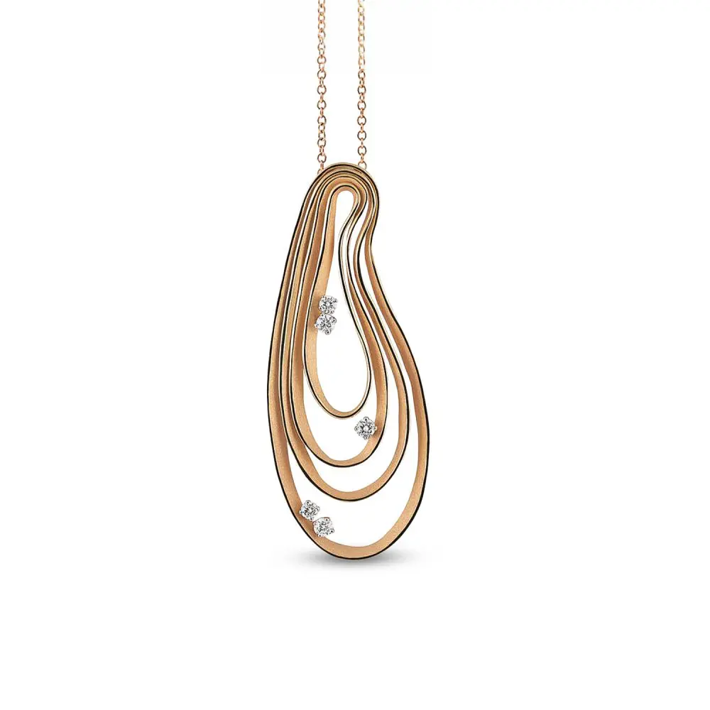 Cammilli Diamond & 18K Gold Pendant